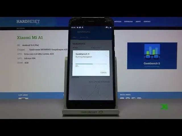 Video thumbnail for Xiaomi Mi A1 | Geekbench | Benchmark | Snapdragon 625 | 4GB RAM | Mi A1 Geekbench Score