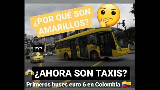 Video thumbnail for 🤔¿Ahora son TAXIS?🚖 La verdad sobre los NUEVOS BUSES AMARILLOS euro 6 del SITP🚍