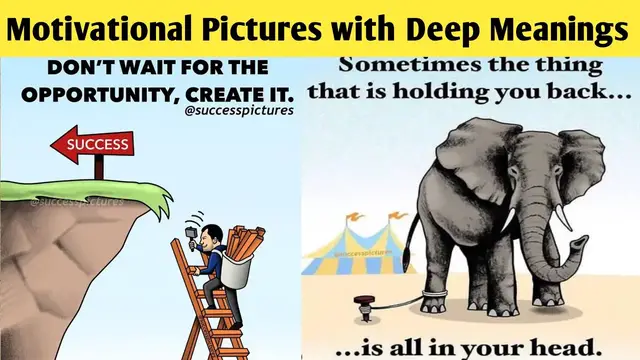 Video thumbnail for Top Motivational Pictures with Deep Meaning | One Picture Million Words Motivation Part#1
