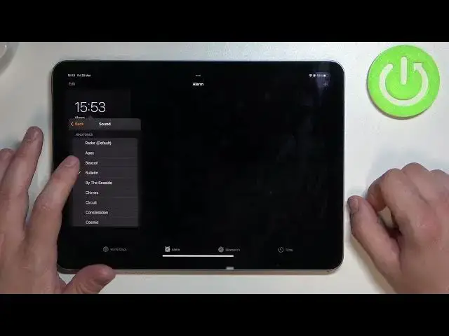 'Video thumbnail for How to Change Alarm Sound in iPad Air 5th Gen WiFi - Apple iPad Air 2022'