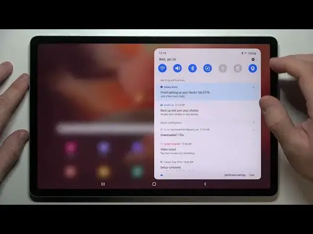 'Video thumbnail for How to Change Screen Brightness on SAMSUNG Galaxy Tab S7 FE - Adjust Brightness'