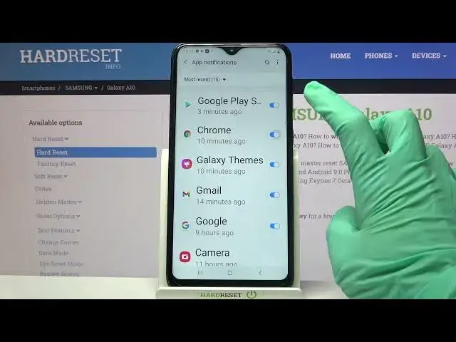 'Video thumbnail for How to Manage Apps Notifications on SAMSUNG Galaxy A10 – Customize Apps Notifications'