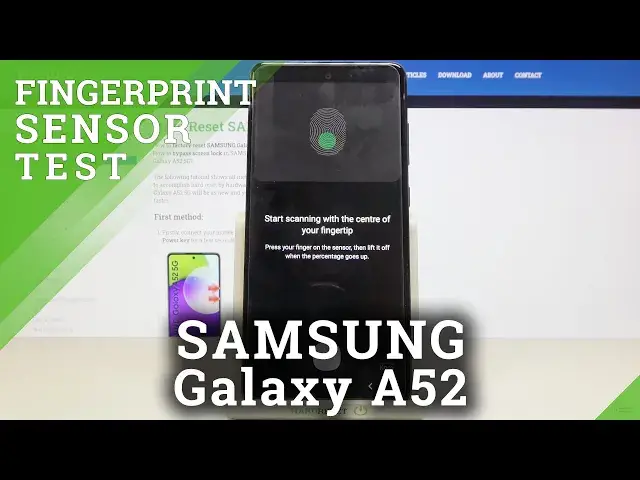 'Video thumbnail for How to Add Fingerprint in SAMSUNG Galaxy A52 – Set Screen Lock'