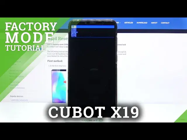 Video thumbnail for How to Enter Factory Mode on CUBOT X19 – Enable Factory Features