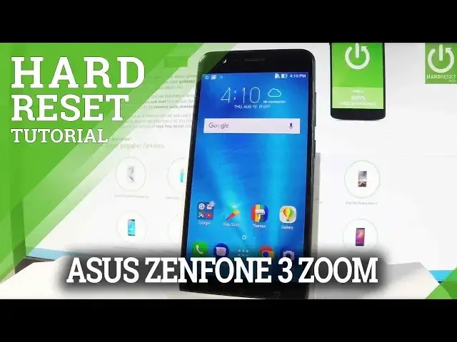 Video thumbnail for ASUS ZenFone 3 Zoom HARD RESET / Screen Lock Removal