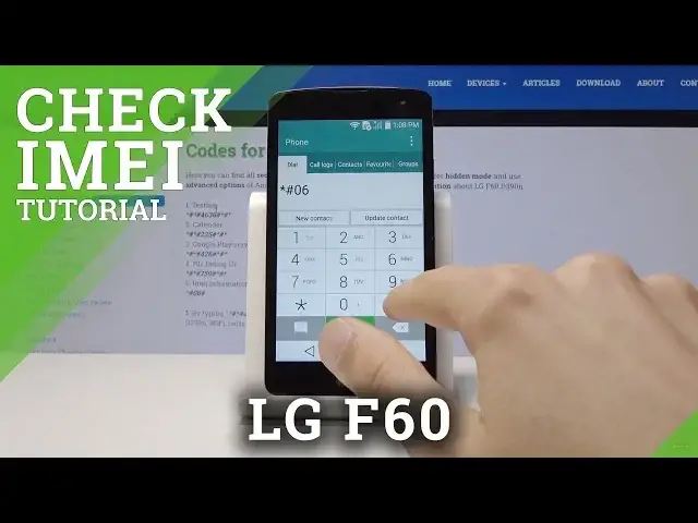 'Video thumbnail for How to Locate IMEI Number in LG F60 - IMEI & Serial Number Info'