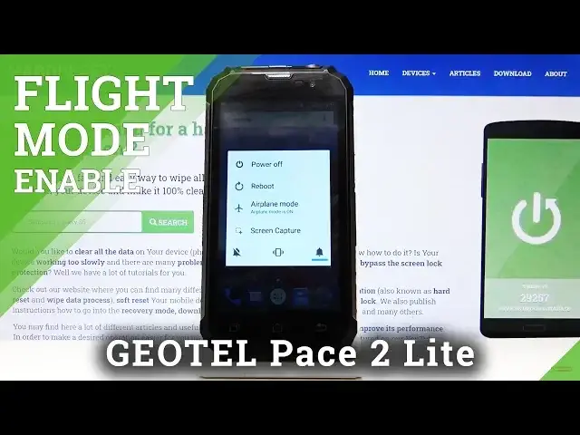 'Video thumbnail for How to Activate Flight Mode in GEOTEL Pace 2 Lite – Airplane Mode'