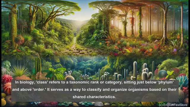 Video thumbnail for Class in biology