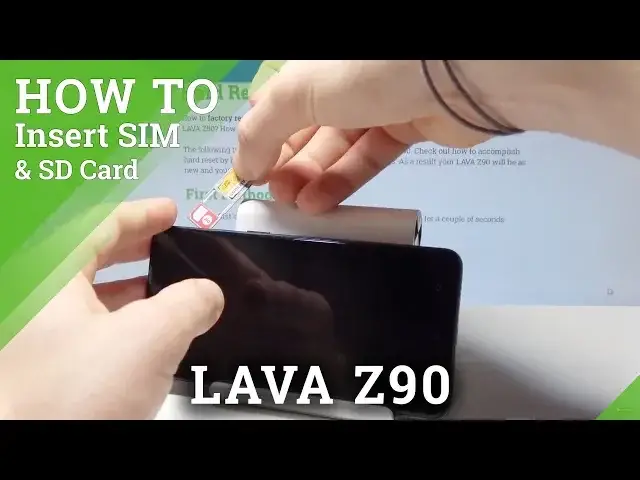Video thumbnail for How to Insert Nano SIM and Micro SD in LAVA Z90