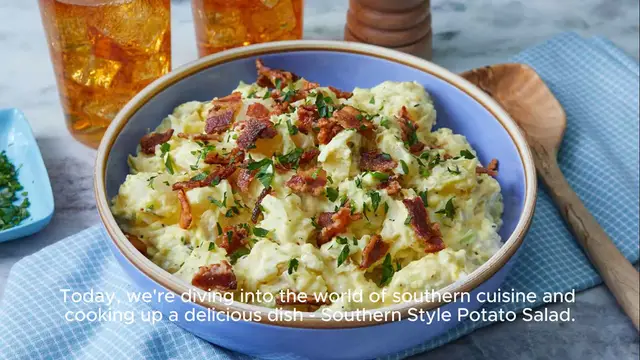 Video thumbnail for Southern Style Potato Salad