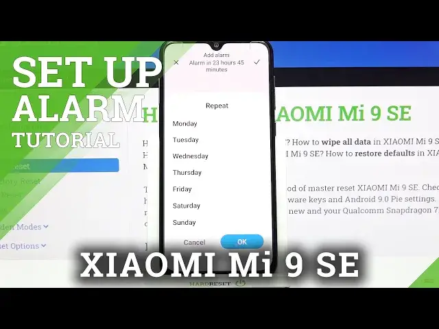 Video thumbnail for How to Set Up Alarm Clock on XIAOMI Mi 9 SE – Set Up Morning Alarm
