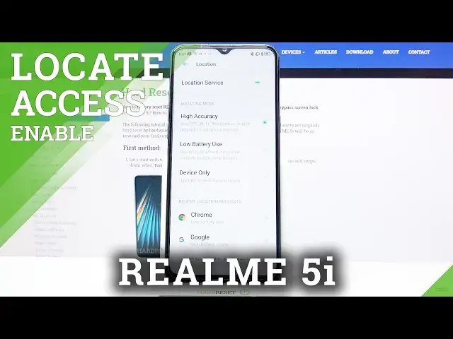 Video thumbnail for How to Enable/Disable Location of Realme 5i – Access Location Settings