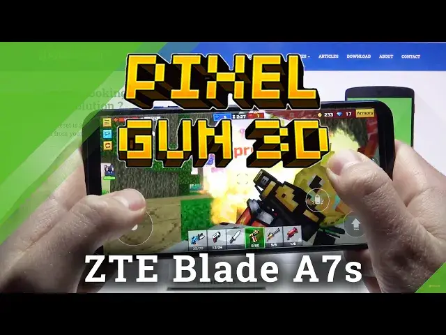 Video thumbnail for Test Pixel Gun 3D Gameplay on ZTE Blade A7s – High Graphics Checkup