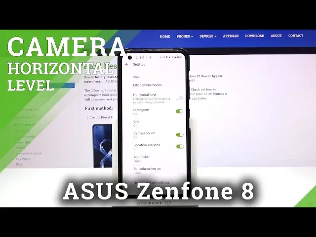 Video thumbnail for How to Use Camera Leveler on ASUS Zenfone 8 – Horizontal Leveler