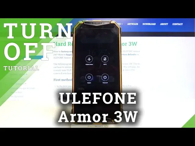 Video thumbnail for How to Shut Down Ulefone Armor 3W - Check The Way to Switch Off Your Smartphone