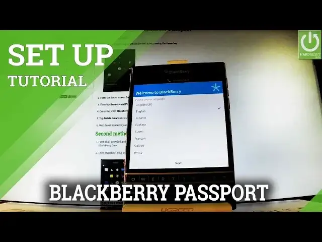 Video thumbnail for How to Set Up BLACKBERRY Passport - BLACKBERRY Activation Tutorial