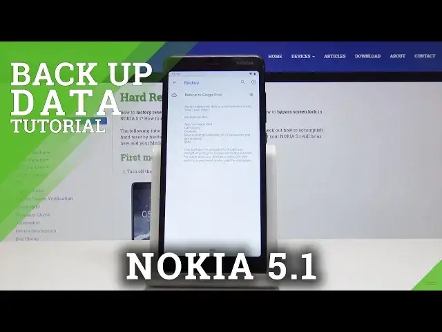 'Video thumbnail for How to Enable Google Backup in NOKIA 5.1 - Back Up Data Tutorial'