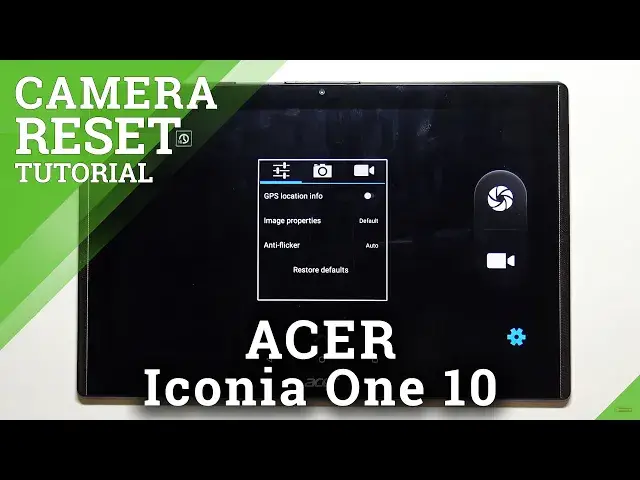 'Video thumbnail for How to Reset Camera Settings in ACER Iconia One 10 – Restore Camera Defaults'