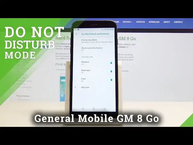 Video thumbnail for How to activate DND Mode General Mobile GM 8 GO - Do Not Disturb Mode