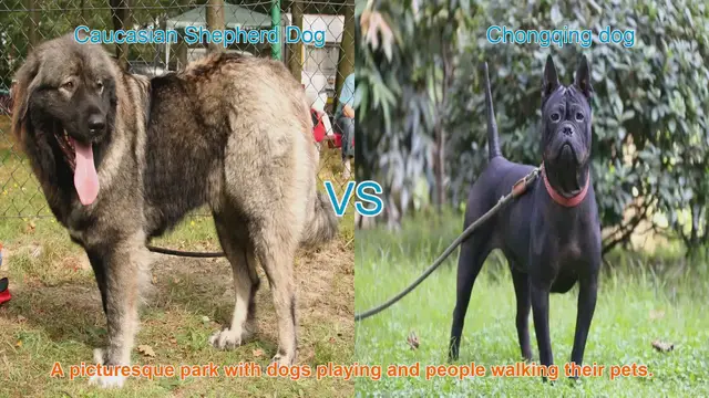Video thumbnail for Comparing Caucasian Shepherd Dog and Chongqing Dog: A Breed Showcase