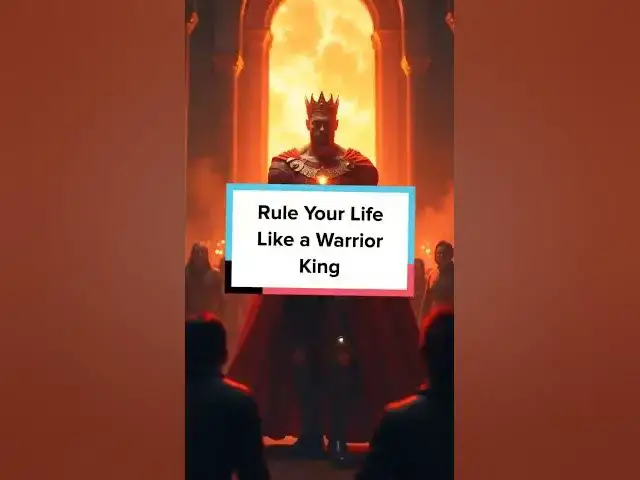 Video thumbnail for Rule Your Life Like a Warrior King