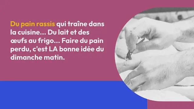 Video thumbnail for PAIN PERDU (FACILE)