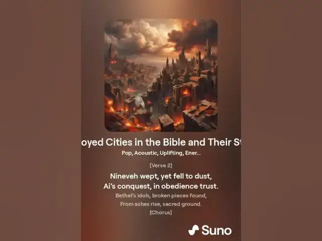 Video thumbnail for Destroyed Cities in the Bible and Their Stories