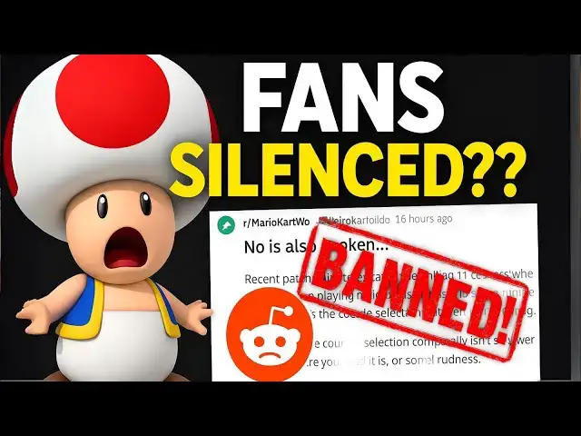 'Video thumbnail for Mario Kart World Players Are Getting BANNED for Complaining!'