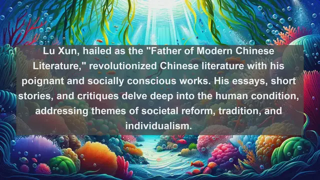 Video thumbnail for Delving into Literary Legacies: Top 10 Famous Writers in China