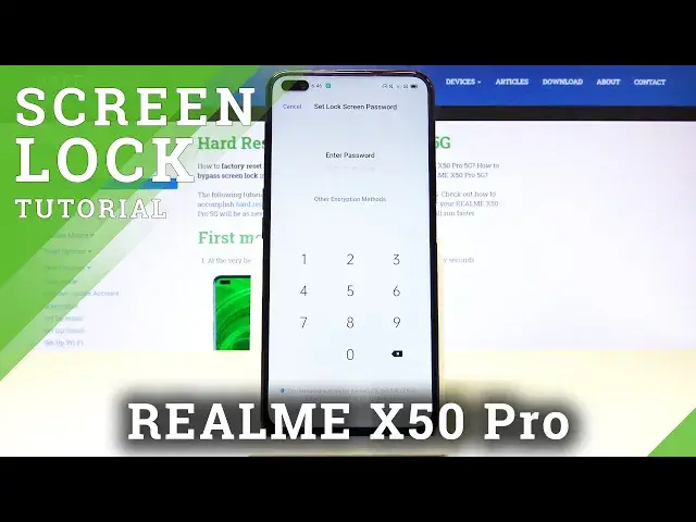 'Video thumbnail for How to Set Up Screen Lock in Realme X50 Pro – Choose Locking Method'
