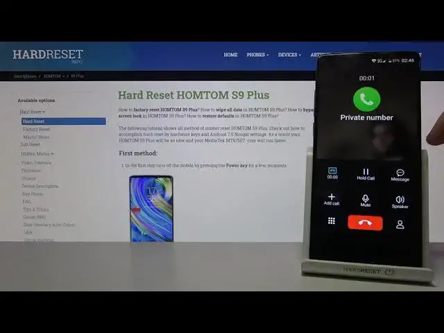 Video thumbnail for HOMTOM S9 Plus Incoming Call & Default Ringtone