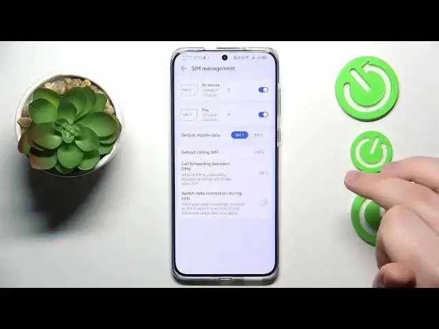 'Video thumbnail for How to Switch SIM Card Preferences on HUAWEI P60 PRO?'