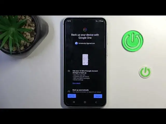 'Video thumbnail for How to Back Up Data & Files to Google Drive on SAMSUNG Galaxy F54 - Google One Backup'