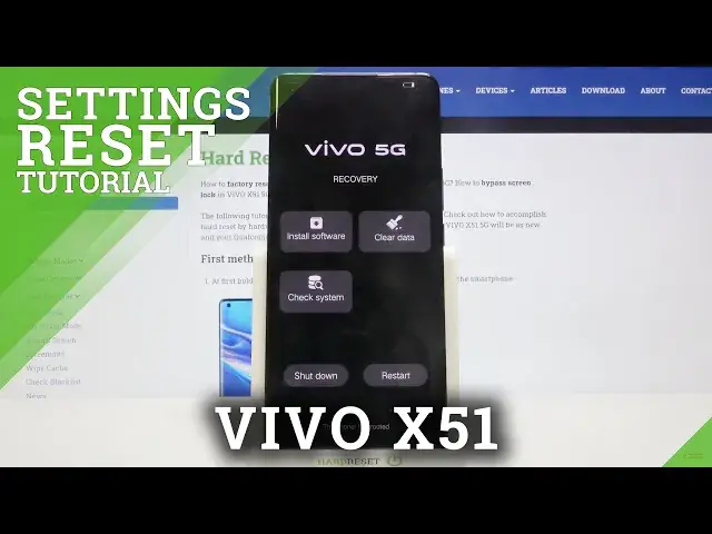 'Video thumbnail for How to Reset All Settings on VIVO X51 5G – Reset Default Configuration'