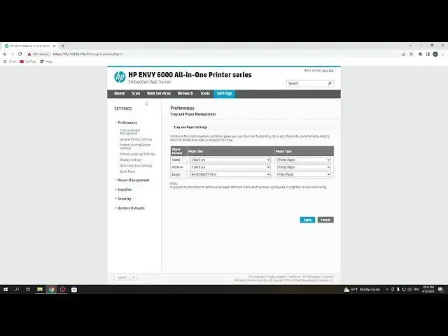 Video thumbnail for How to enable sounds on HP envy 6000 series printer / How to disable sounds on HP envy 6000 series