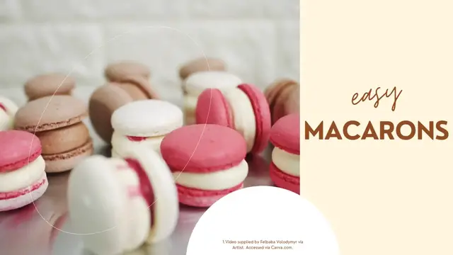Video thumbnail for Macarons Recipe