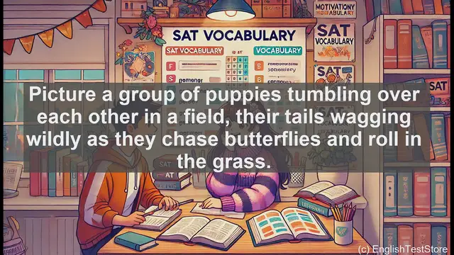 Video thumbnail for 5000 Must Know SAT Vocabulary - Frolicsome: The Playful Word That Brings Joy to Language