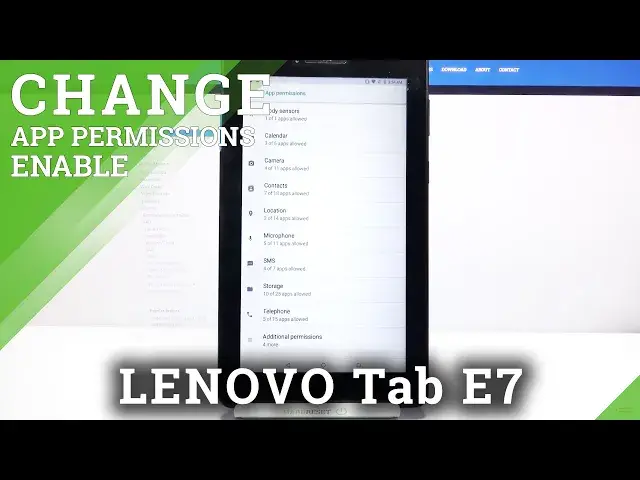Video thumbnail for How to Manage App Permissions in Lenovo Tab E7 - Allow/Deny App Access