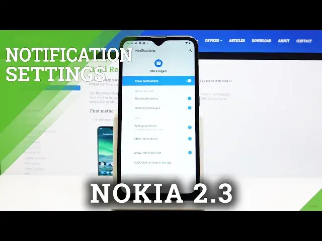 Video thumbnail for How to Manage Messages Notifications in NOKIA 2.3 – Notification Settings