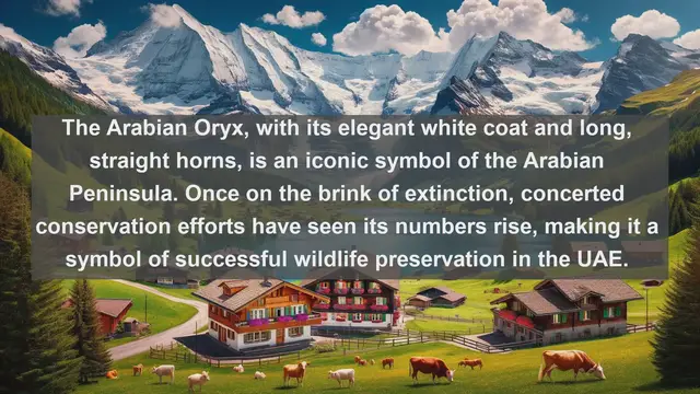 Video thumbnail for Discover the Marvels of UAE's Wildlife: Top 10 Native Animals