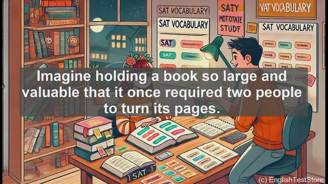 Video thumbnail for 5000 Must Know SAT Vocabulary - SAT Vocab: Understanding 'Folio' - From Shakespeare to Modern Use