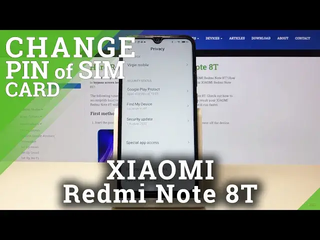 'Video thumbnail for How to Change SIM PIN in XIAOMI Redmi Note 8T – Secure SIM Data'