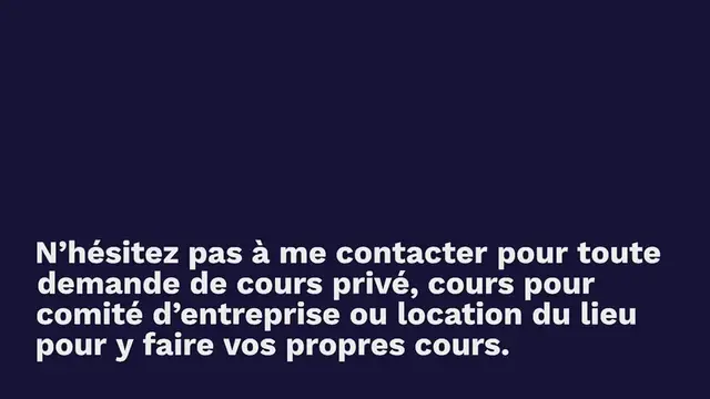 Video thumbnail for ATELIERS JUIN-JUILLET 2024 !