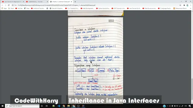 Video thumbnail for Inheritance in Interfaces