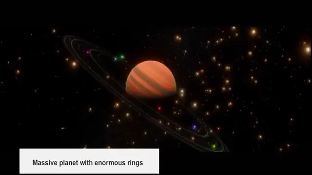 'Video thumbnail for The story of J1407b, the first exoplanet discovered with a ring system like Saturn'