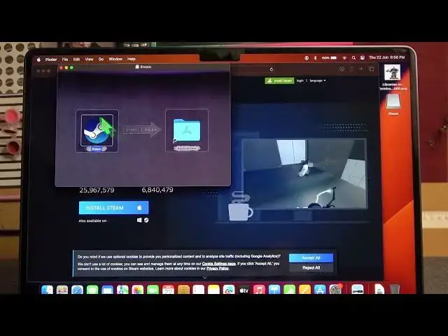'Video thumbnail for How To Install Steam On Macbook Air M2 2023'