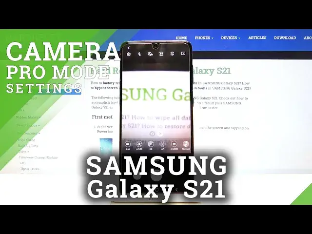 Video thumbnail for Samsung Galaxy S21 - Camera Pro Mode Tutorial