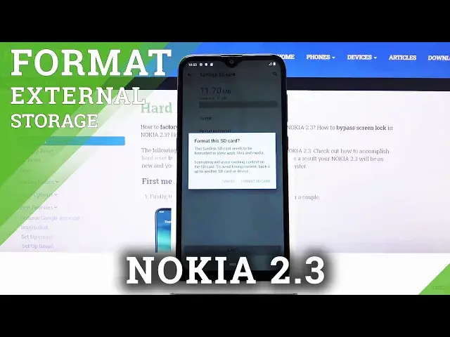 Video thumbnail for How to Format SD Card in NOKIA 2.3 - Repair Memory Card