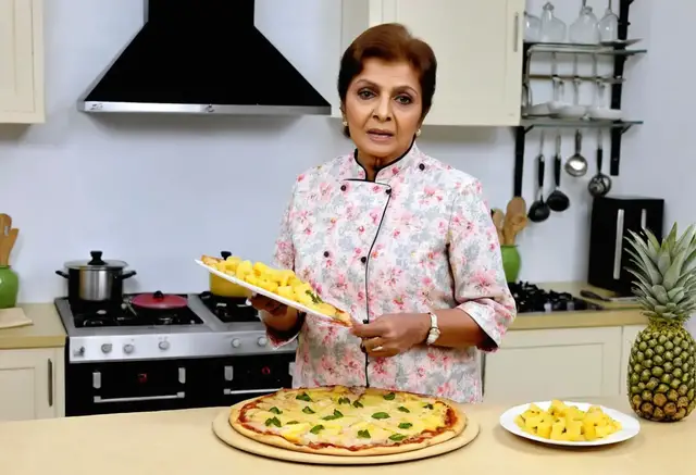 Video thumbnail for Pineapple and Ham Pizza