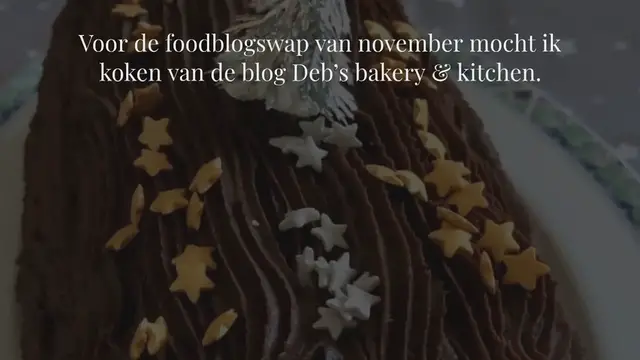 Video thumbnail for Bûche de noël met pepermuntcreme